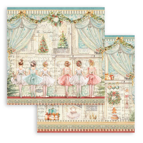 STAMPERIA THE NUTCRACKER CARDBOARD 30.5/30.5CM-SBB1017