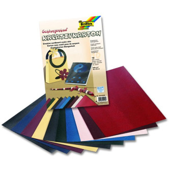 FOLIA КРЕАТИВ КАРТОН ЗМИЙСКА КОЖА МЕТАЛИК 23/33 СМ 230Г 10 Л