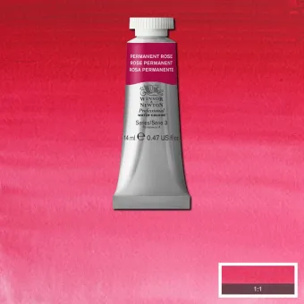 W&N АКВАРЕЛНА БОЯ PROFESSIONAL 14 МЛ - PERMANENT ROSE