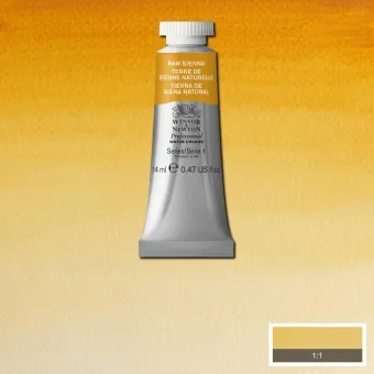 W&N АКВАРЕЛНА БОЯ PROFESSIONAL 14 МЛ - RAW SIENNA