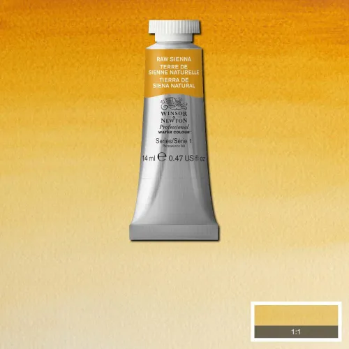 W&N АКВАРЕЛНА БОЯ PROFESSIONAL 14 МЛ - RAW SIENNA