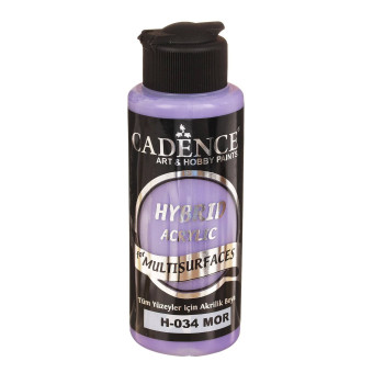 CADENCE АКРИЛНА БОЯ HYBRID 120 МЛ. - PURPLE H-034