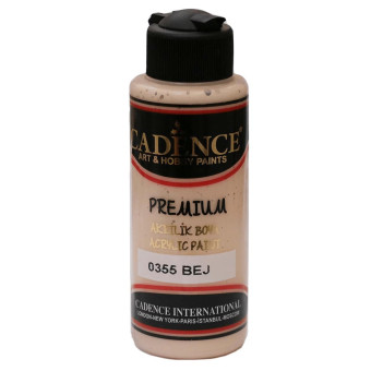 CADENCE АКРИЛНА БОЯ PREMIUM 120 МЛ. - BEIGE 0355