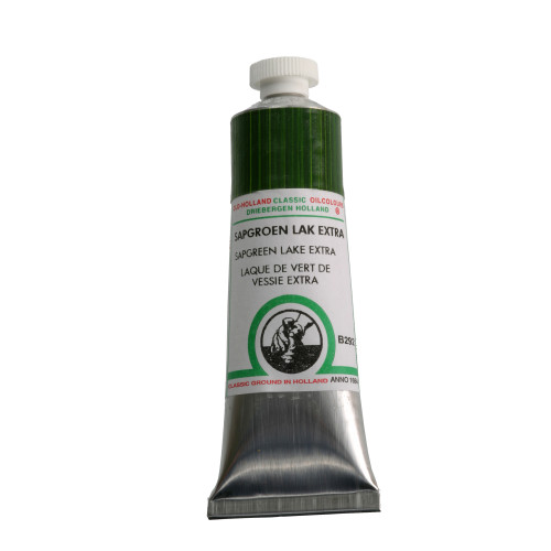 OLD HOLLAND МАСЛЕНА БОЯ 40 МЛ. - SAP GREEN LAKE EXTRA