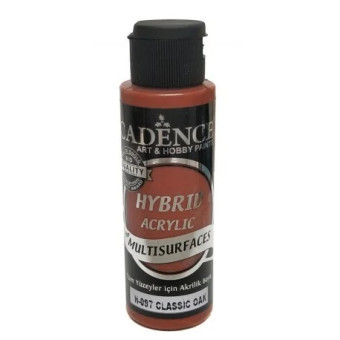 CADENCE АКРИЛНА БОЯ HYBRID 70 МЛ. - CLASSIC OAK H-097