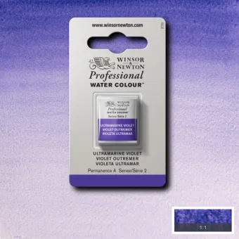 W&N АКВАРЕЛНА БОЯ PROFESSIONAL H/PAN - ULTRAMARINE VIOLET
