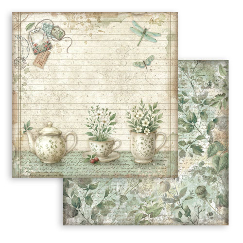 STAMPERIA HERBARIUM SILVAE КАРТОН 30,5/30,5СМ - SBB1113
