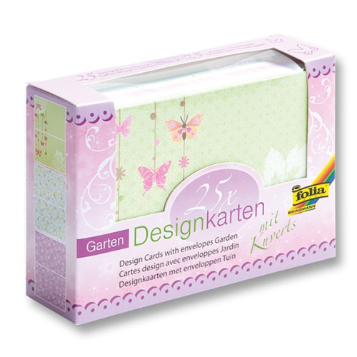 FOLIA ДИЗАЙНЕРСКА КАРТИЧКА С ПЛИК - ГРАДИНА