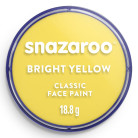 SNAZAROO FACE PAINT 18ML - LIGHT YELLOW