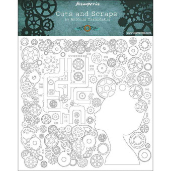 STAMPERIA CARTON FIGURES FOR DECORATION KLSPD002