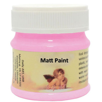 DAILY ART ACRYLIC PAINT MAT 50 ML - PINK FLAMINGO