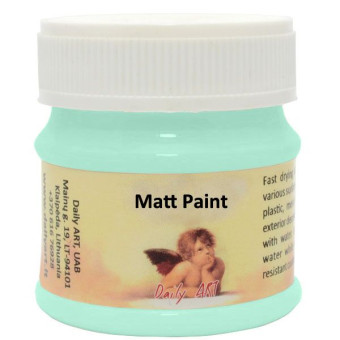 DAILY ART ACRYLIC PAINT MAT 50 ML - MINT