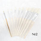 STANDARD BRUSH WITH SHORT HANDLE №2
