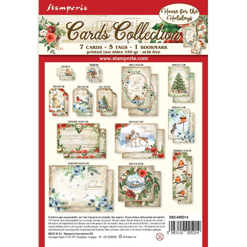 STAMPERIA CARDS COLLECTION - SBCARD14