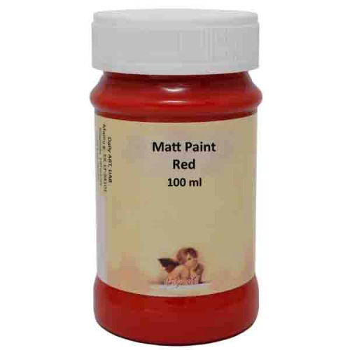 DAILY ART ACRYLIC PAINT MAT 100 ML - RED