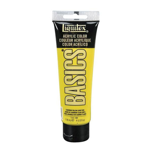 LIQUITEX АКРИЛНА БОЯ BASICS 118 МЛ-КАДМИЕВА ЖЪЛТА СВ 1046160