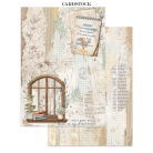 STAMPERIA SECRET DIARY JUNK JOURNAL 8 КАРТИЧКИ 4 СТИКЕРА И 4 ИЗРЕЗКИ - SBJK15
