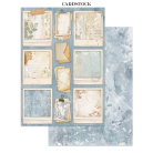STAMPERIA SECRET DIARY JUNK JOURNAL 8 КАРТИЧКИ 4 СТИКЕРА И 4 ИЗРЕЗКИ - SBJK15