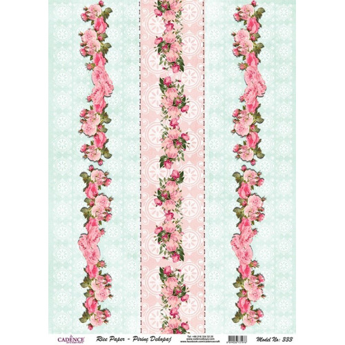 CADENCE DECOUPAGE RICE PAPER A3 - 333