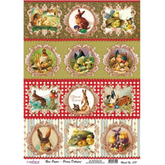 CADENCE DECOUPAGE RICE PAPER A3 - 377