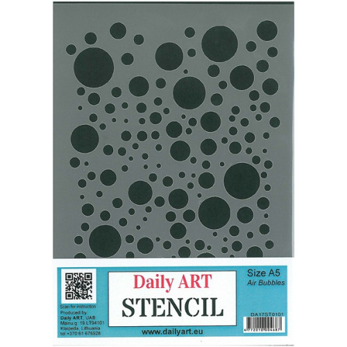 DAILY ART УНИВЕРСАЛЕН ШАБЛОН ЗА МНОГОКРАТНА УПОТРЕБА А5 101