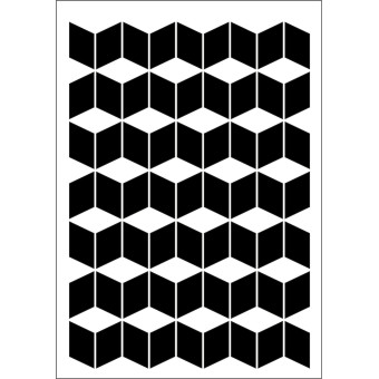 DAILY ART УНИВЕРСАЛЕН ШАБЛОН А5 MODERN TILES DA17ST0312