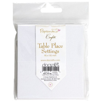 DOCRAFTS TABLE PLACE CARDS 9/10 CM. - PMA 1781100