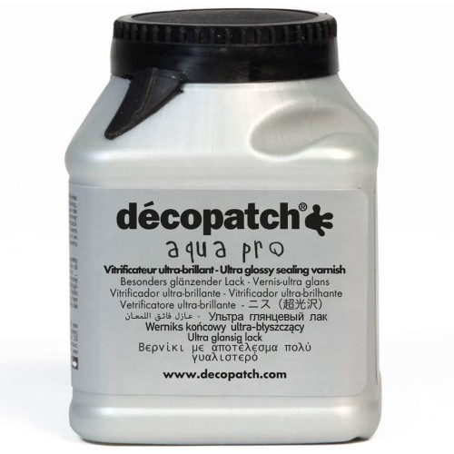 DECOPATCH FINAL LAQUE AQUA PRO ULTRA GLOSS 180 ML - VAUB180AO