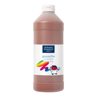 L&B TEMPERA PAINT 1 LITER - BROWN 188522
