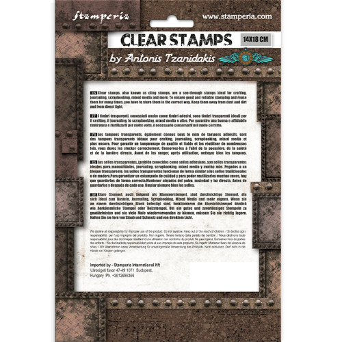 STAMPERIA SIR VAGABOND IN FANTASY WORLD STAMPS 14/18CM WTK190