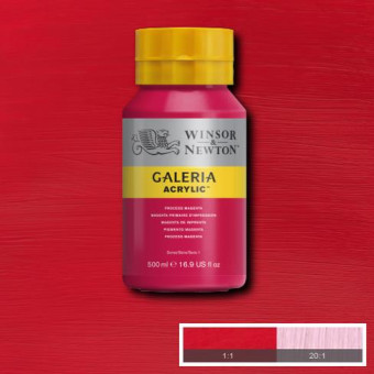W&N АКРИЛНА БОЯ GALERIA 500 МЛ - МАГЕНТА 2150533