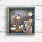STAMPERIA A NEW BEGINNING СИЛИКОНОВ ПЕЧАТ 14/18CM - WTK238