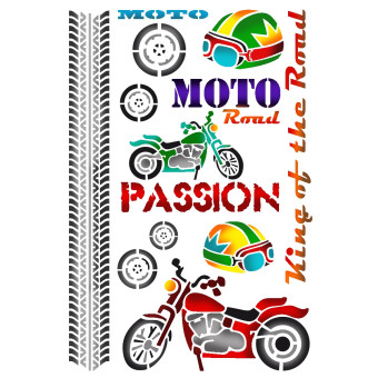 STAMPERIA UNIVERSAL REUSABLE TEMPLATE KSG241
