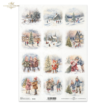 ITD COLLECTION ДЕКУПАЖНА ОРИЗОВА ХАРТИЯ А4 - R2430