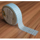 WASHI TAPE FOLIA - DECORATION TAPE - BLUE DOTS