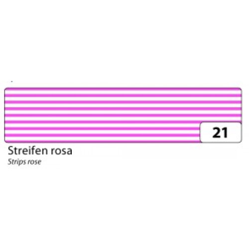 WASHI TAPE FOLIA - DECORATION TAPE - PINK STRIPE