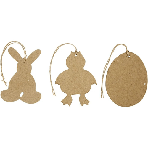CREATIV EASTER FIGURES H: 10 CM, 6 PCS.