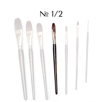 JOCONDA CLEAR SYNTHETIC OVAL No. 1/2