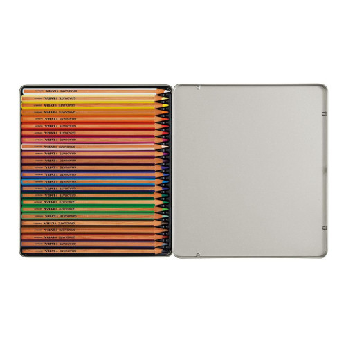 LYRA GRADUATE COLORED PENCILS SET 24 COLORS.