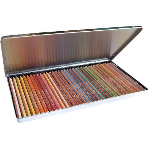 LYRA GRADUATE COLORED PENCILS SET IN METAL BOX 36 PCS.