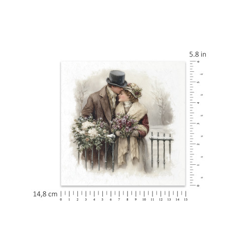 ITD COLLECTION MINI RICE PAPER К-КТ 6БР 14.8X14.8CM - RSM292