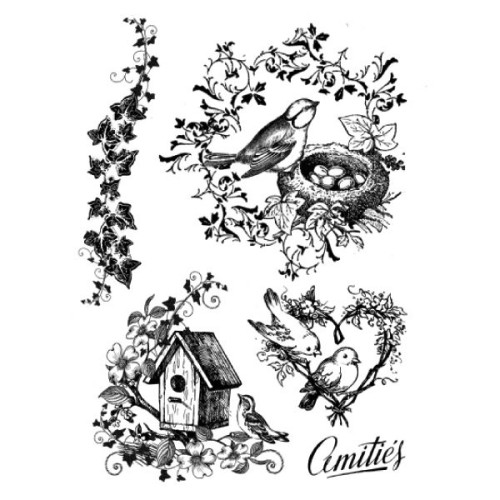 STAMPERIA HIGH DEFINITION STAMPS - ГУМЕНИ ПЕЧАТИ WTKCC63