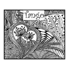 HELEN BREIL DESIGNS ГУМЕН ПЕЧАТ- TANGO