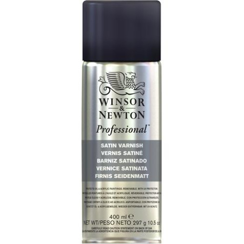 W&N AEROSOL FINAL VARNISH SATIN 400ML - 3041984