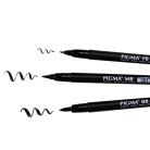 SAKURA PIGMA BRUSH PEN HAND LETTERING 3PCS - POXFVKBP349