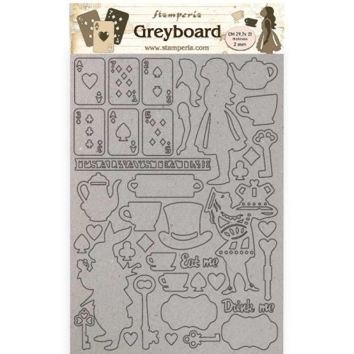 STAMPERIA CARDBOARD FIGURES FOR DECORATION KLSPDA439