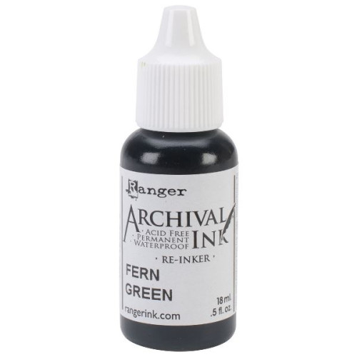 RANGER ARCHIVAL PERMANENT INK 18 ML - FERN GREEN
