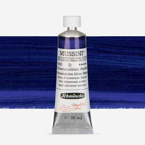SCHMINCKE МАСЛЕНА БОЯ 35 МЛ MUSSINI ULTRAMARINE BLUE DEEP
