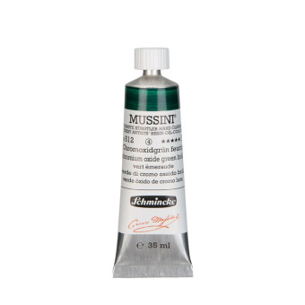 SCHMINCKE OIL PAINT 35 ML MUSSINI CHROM OXIDE GREEN BRIL