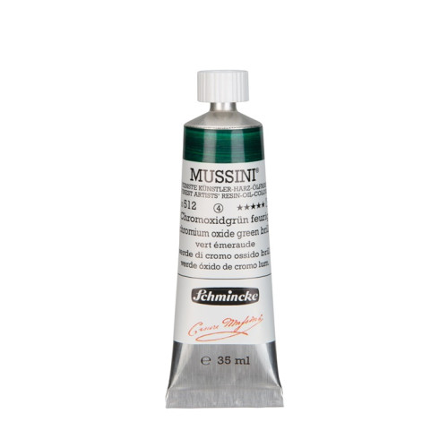 SCHMINCKE OIL PAINT 35 ML MUSSINI CHROM OXIDE GREEN BRIL